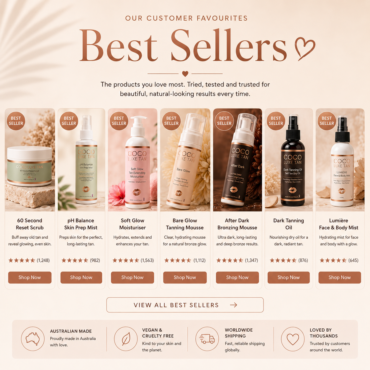 Best Sellers 🤎