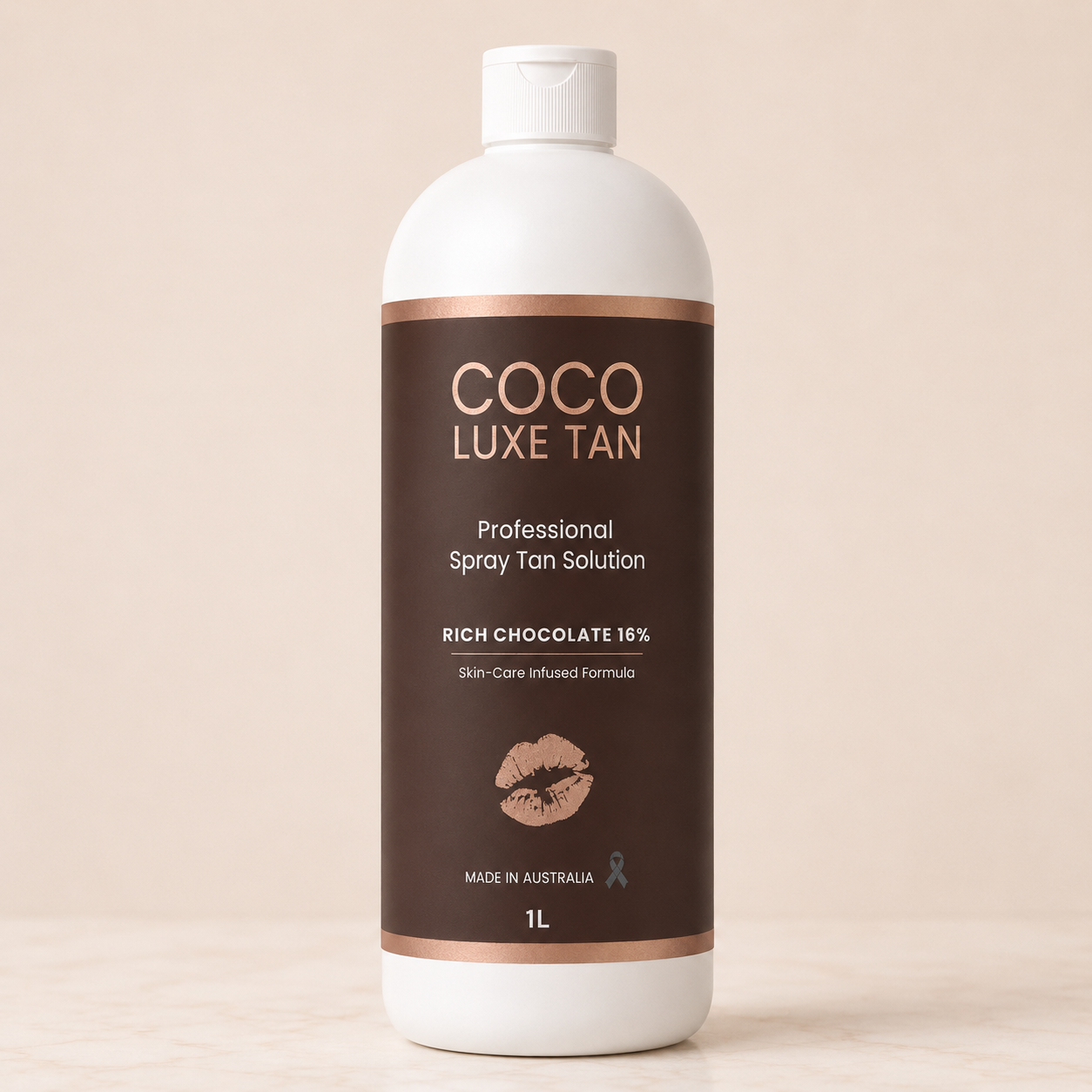 COCO LUXE TAN Professional Spray Tan Solution – Rich Chocolate 16%