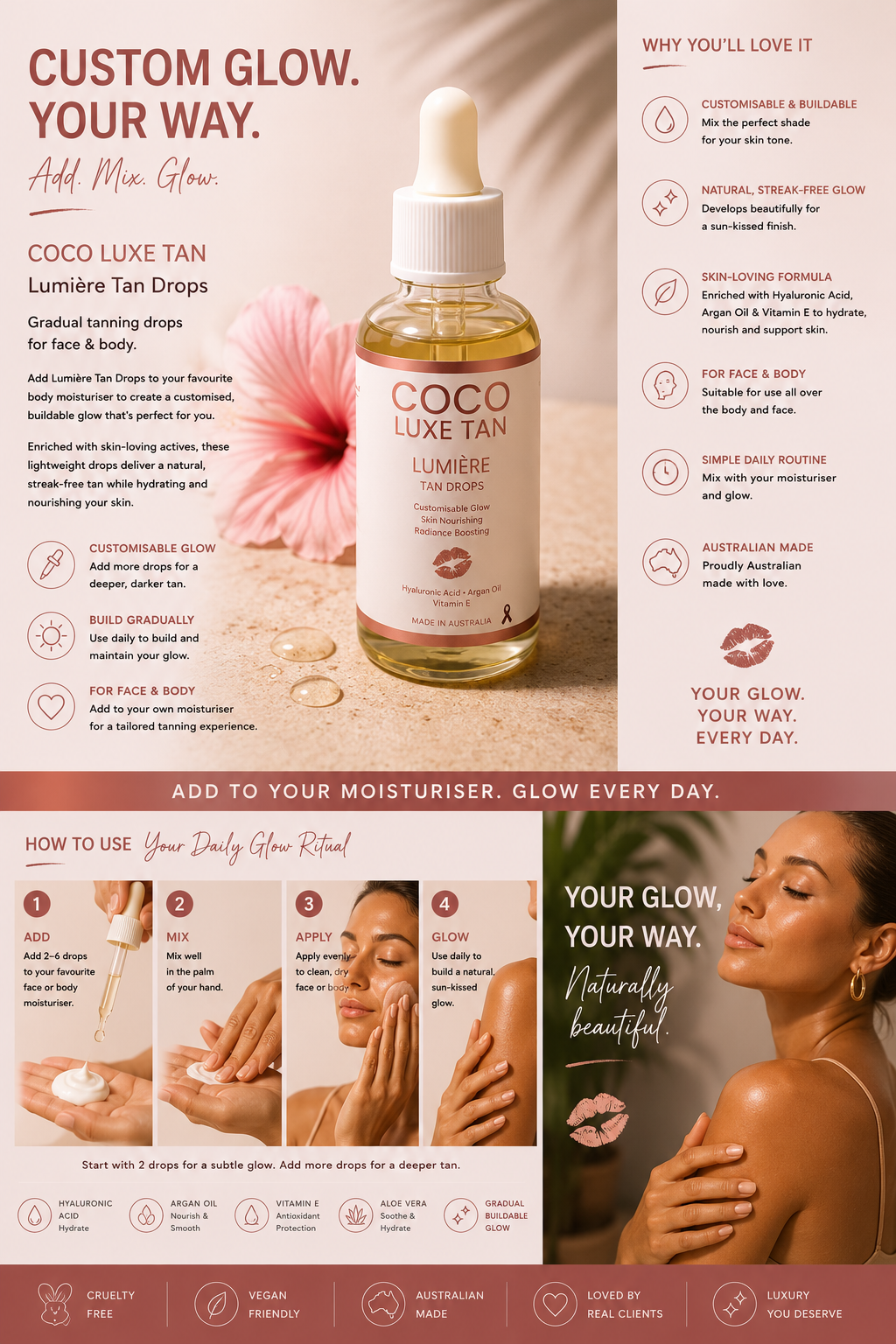 LUMIERE GRADUAL TANNING DROPS