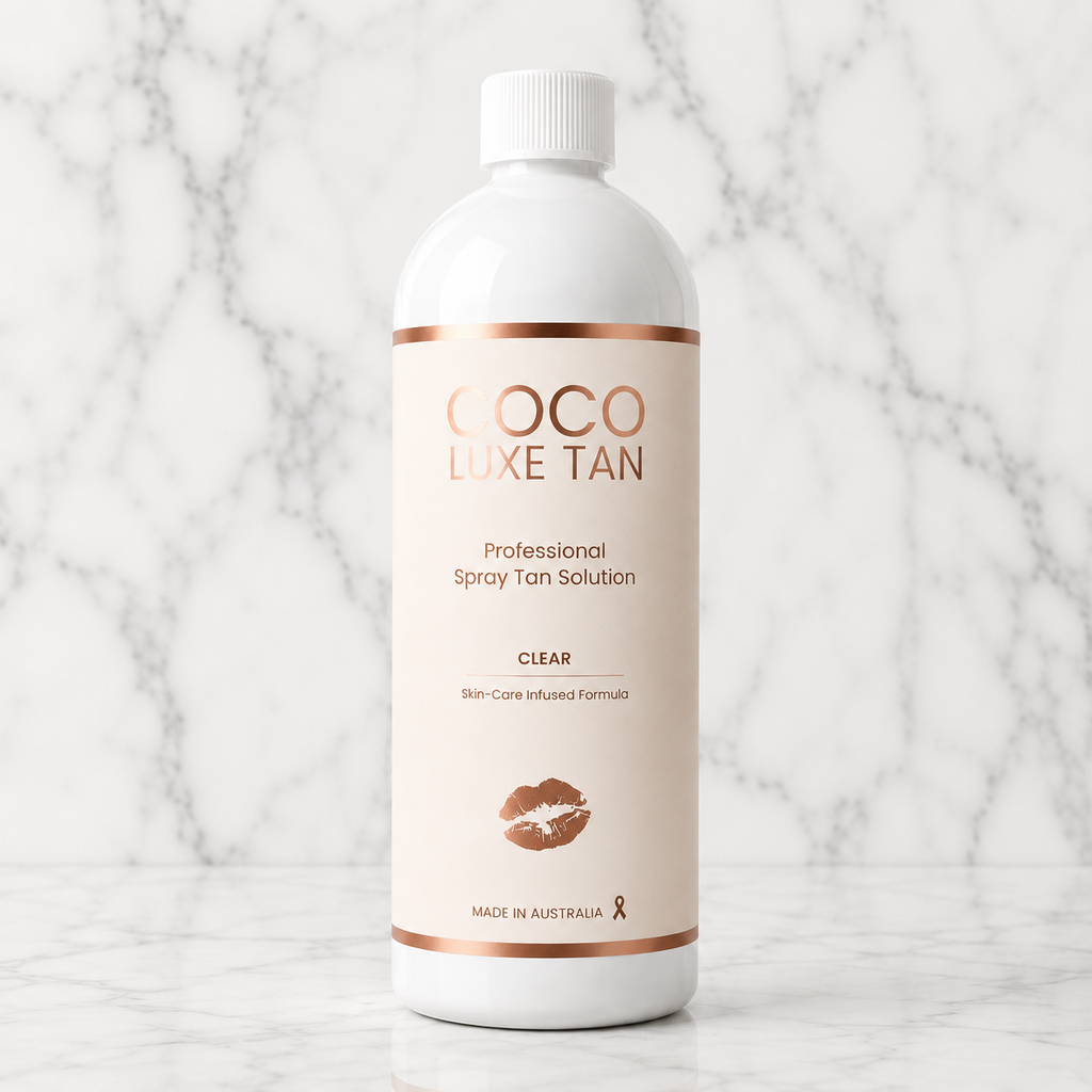 Coco Luxe Tan CLEAR Professional Spray Tan Solution