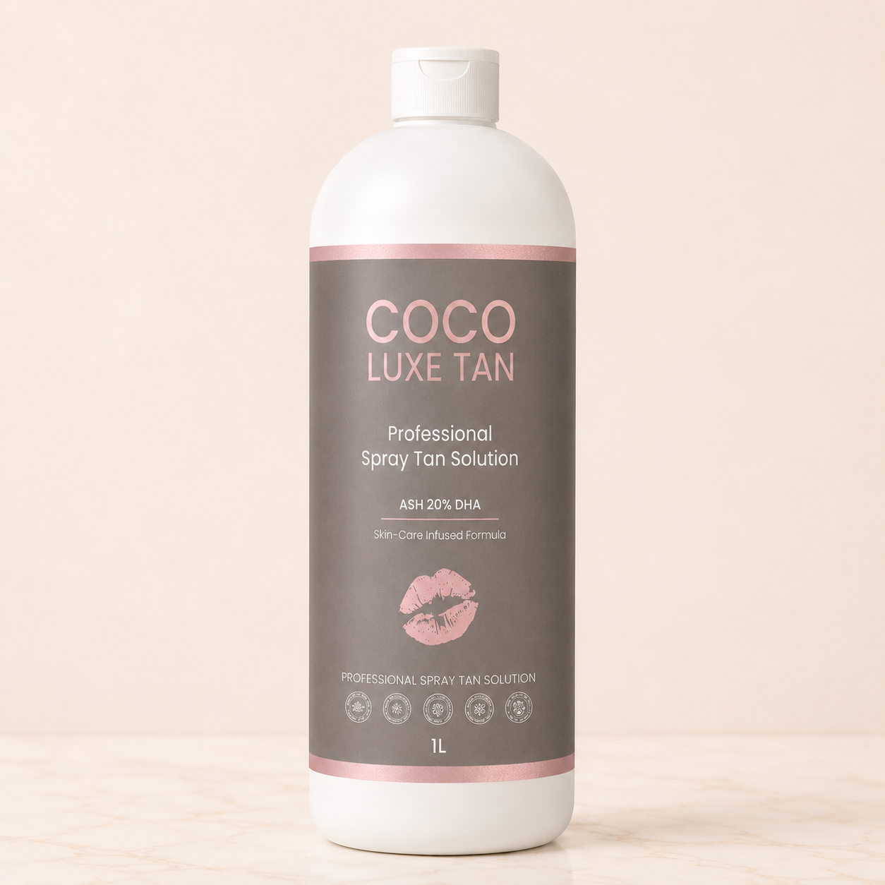 COCO LUXE TAN Professional Spray Tan Solution – Ash 20%