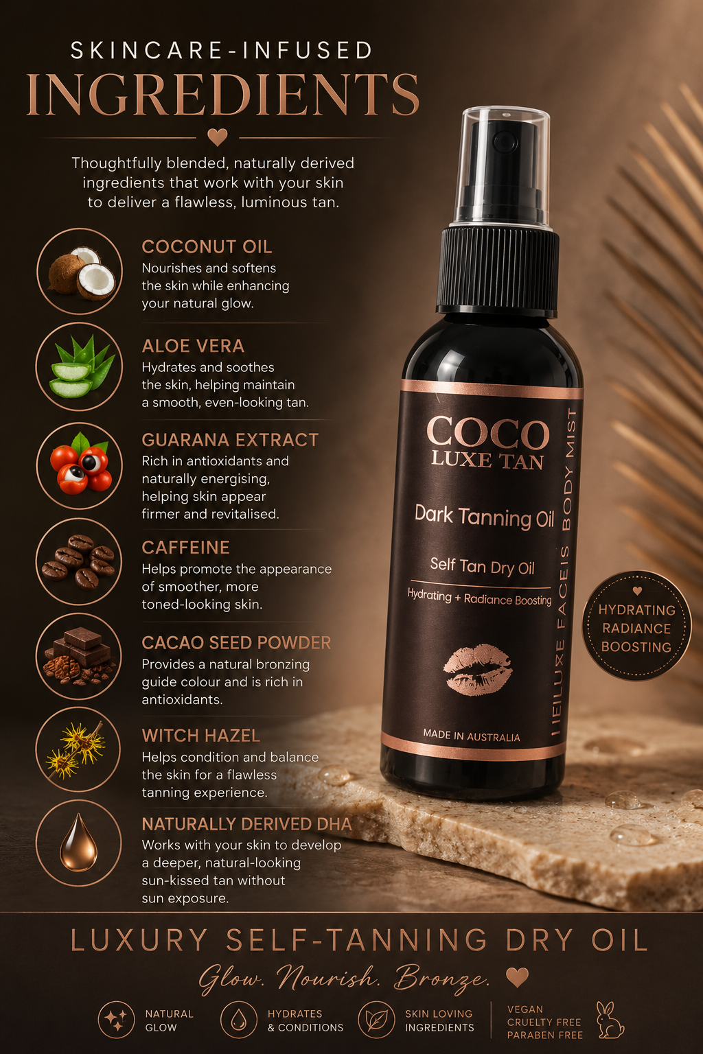 INSTANT Self Tanning Dry oil