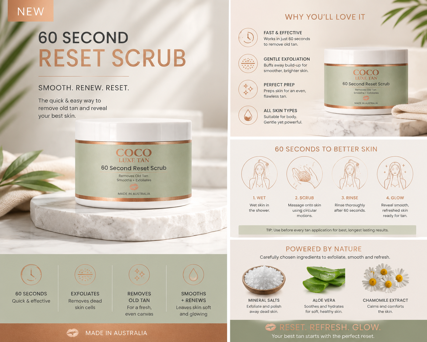 60 Second RESET SCRUB