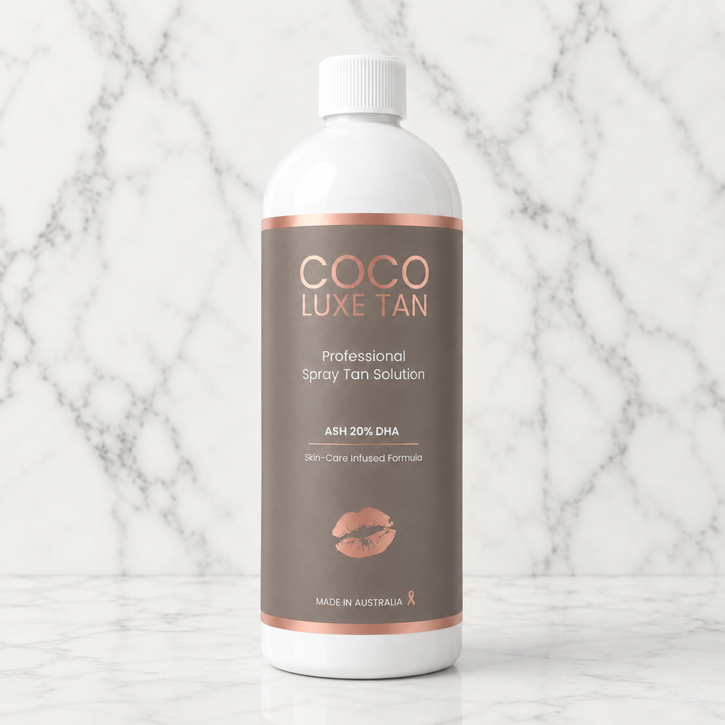 COCO LUXE TAN Professional Spray Tan Solution – Ash 20%