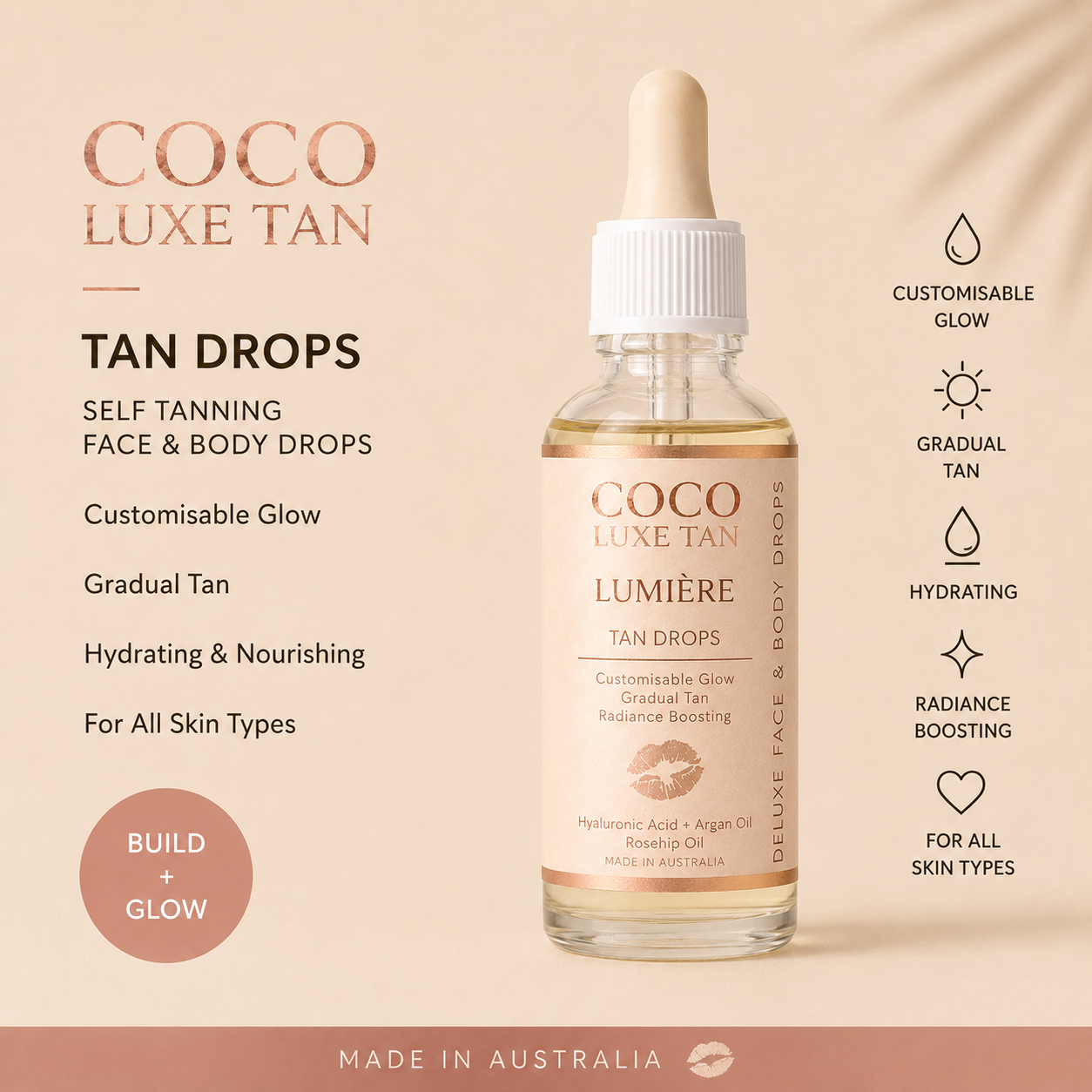 LUMIERE GRADUAL TANNING DROPS