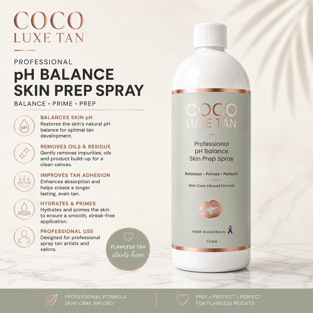 COCO LUXE TAN Professional pH Balance Skin Prep Spray