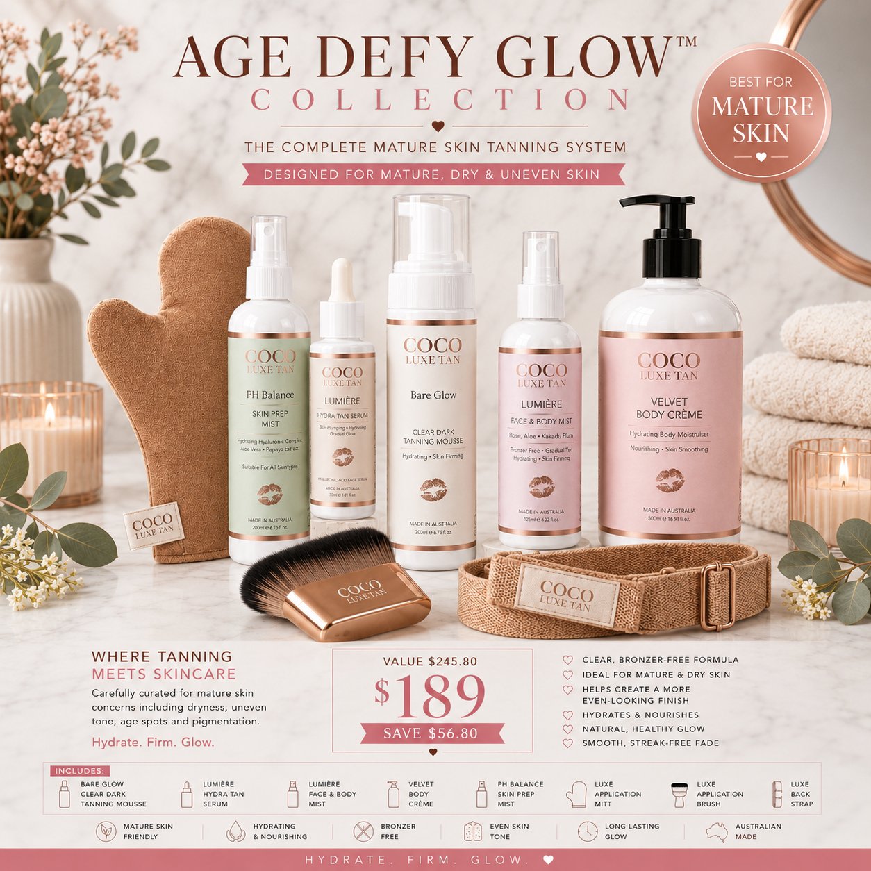 AGE DEFY GLOW COLLECTION