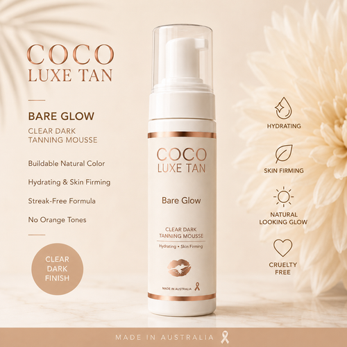 BARE GLOW - CLEAR Self Tan Mousse
