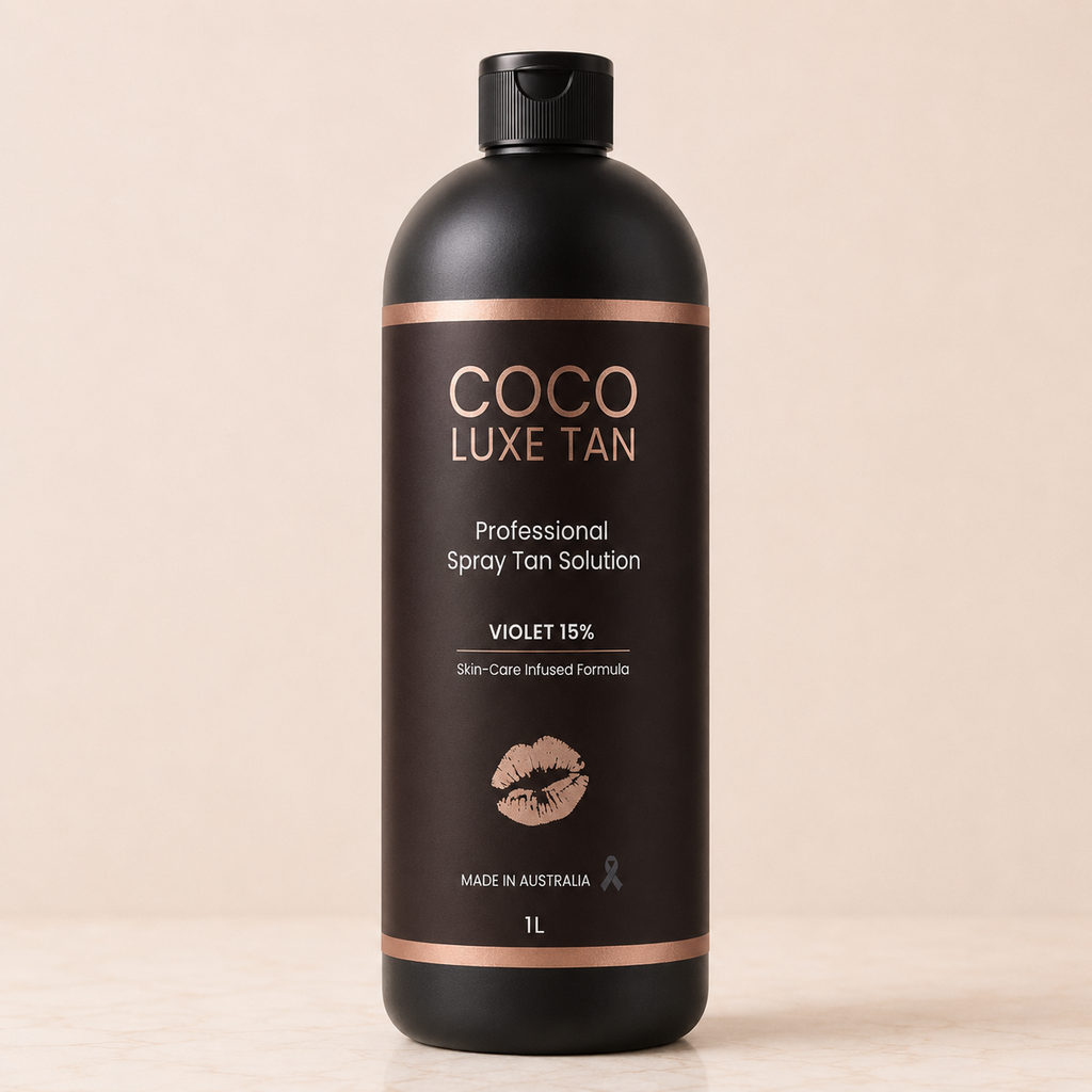 COCO LUXE TAN Professional Spray Tan Solution - Violet 15%