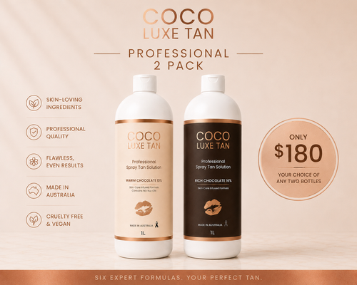 2 x Professional Spraytan Solutions