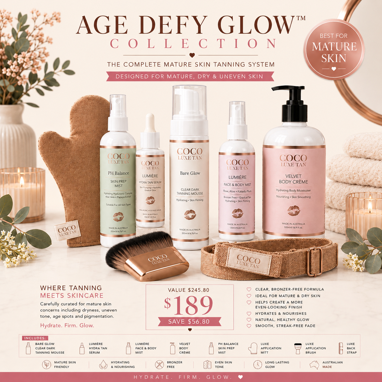 AGE DEFY GLOW COLLECTION